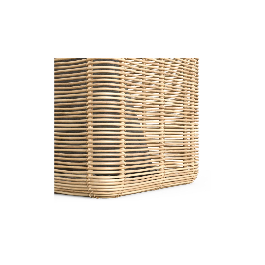 Vivi Rattan Basket 3D Model – High Poly PBR Asset, FBX - View 9