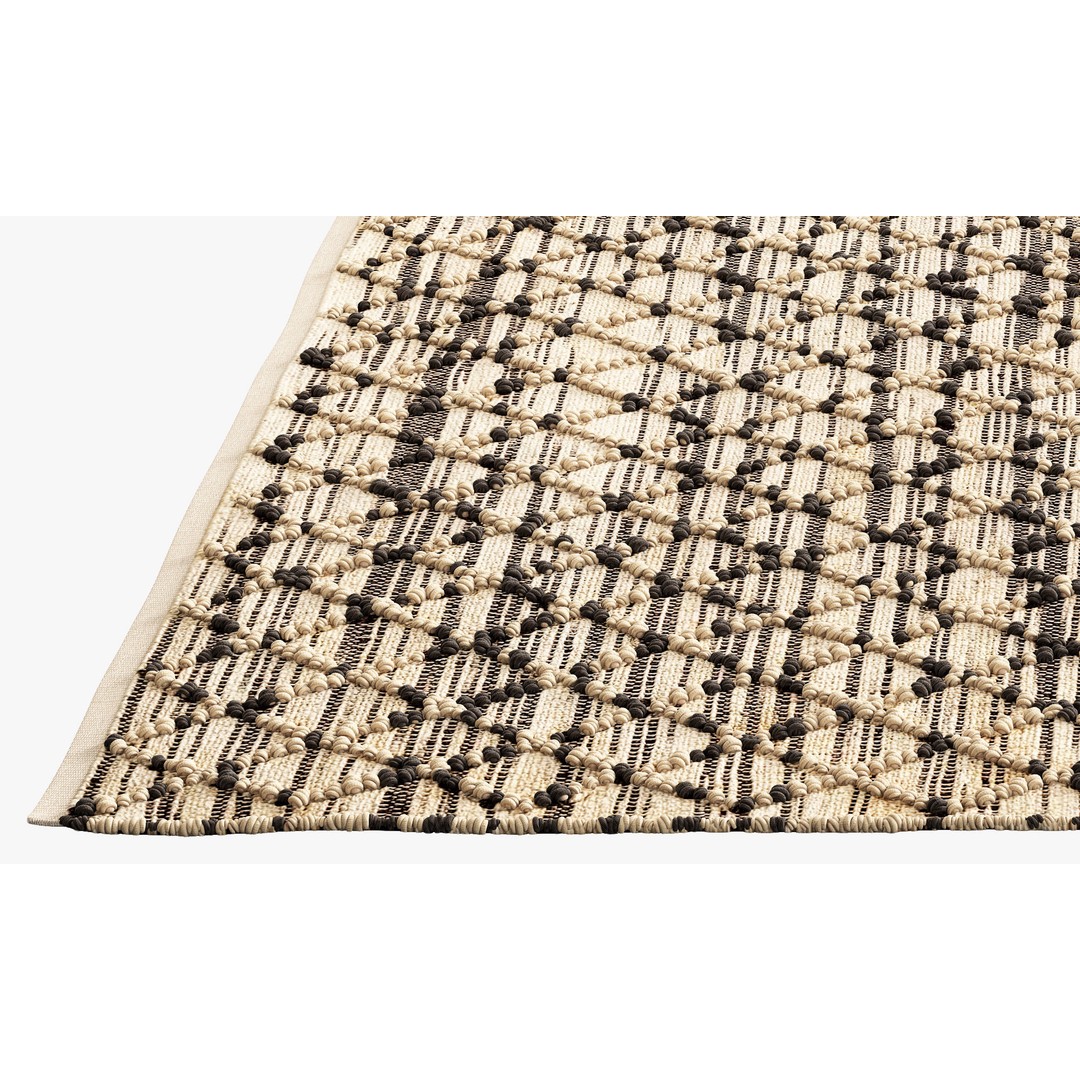 Joybird Demi Rug 3D Model – Handmade Jute & Cotton Rug, FBX, OBJ - View 6