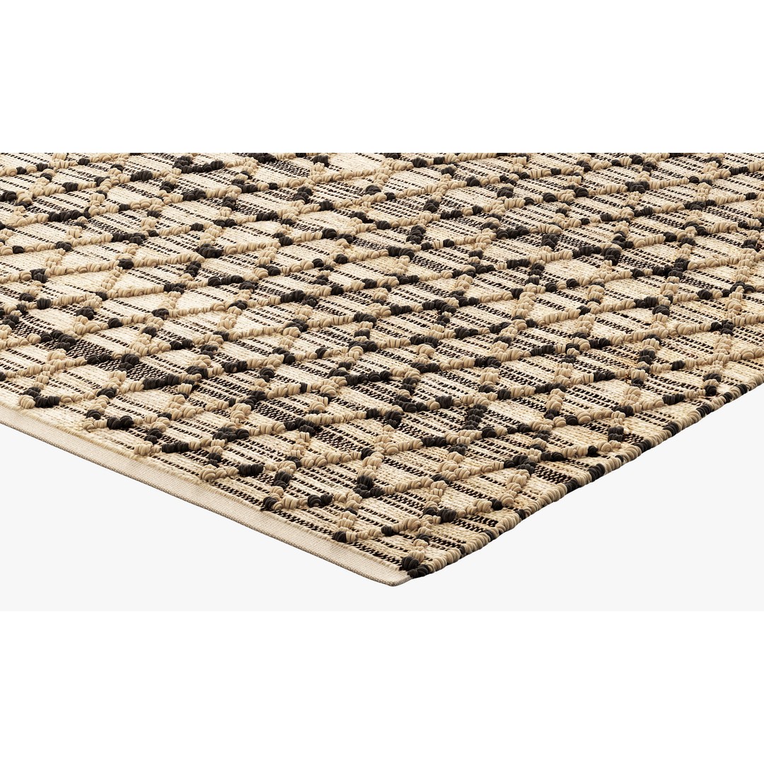 Joybird Demi Rug 3D Model – Handmade Jute & Cotton Rug, FBX, OBJ - View 9