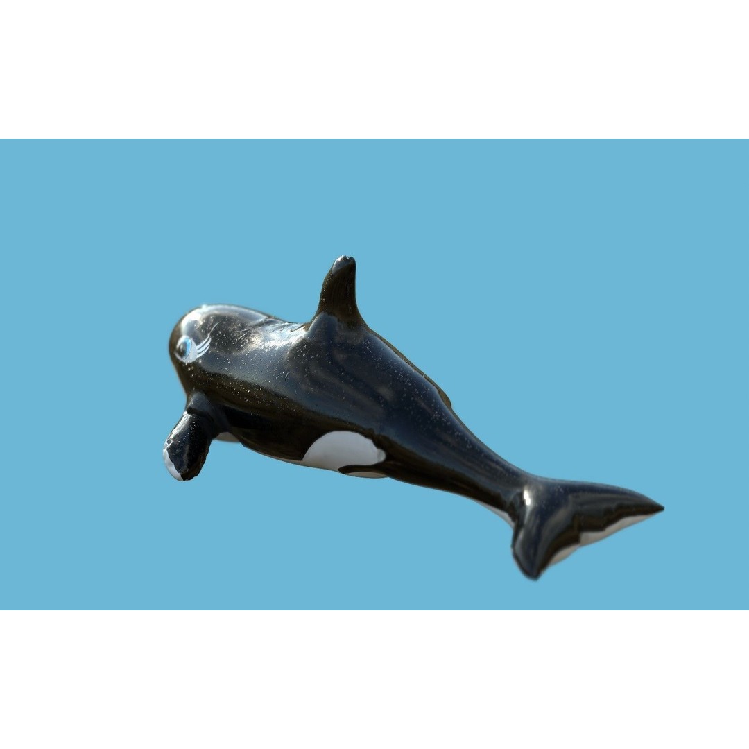Orca Float 3D Model – Low Poly PBR Asset for Games and Animation - View 3