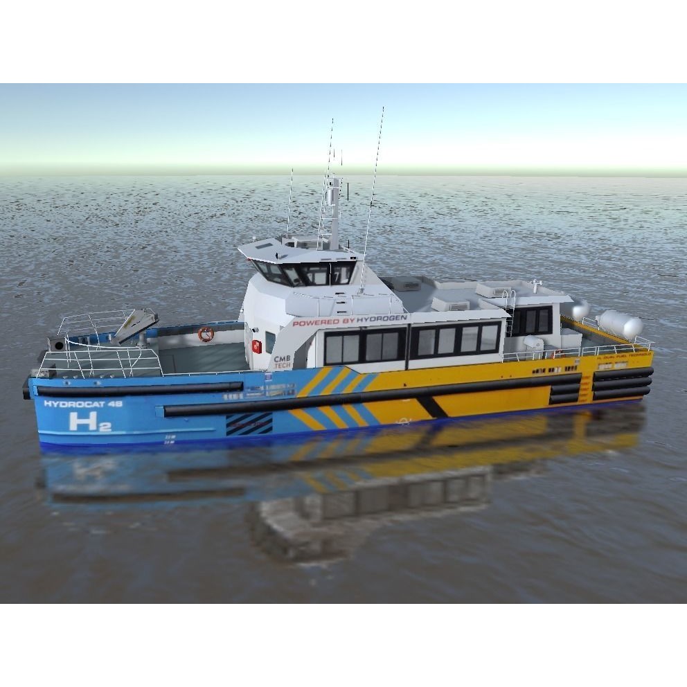 Offshore Supply Ship 3D Model – Low Poly Marine Vessel, FBX, Unity - View 10