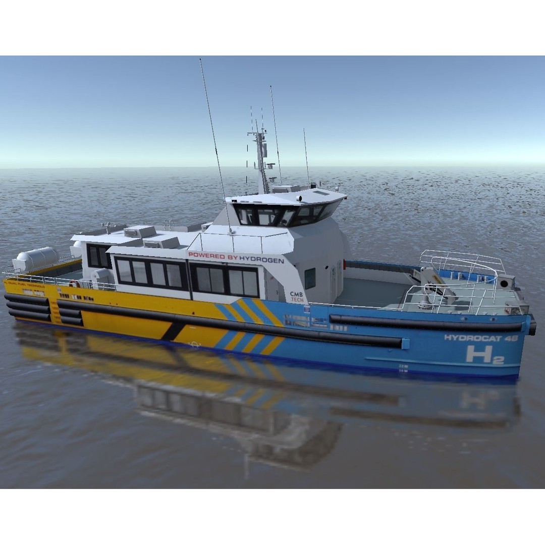 Offshore Supply Ship 3D Model – Low Poly Marine Vessel, FBX, Unity - View 15
