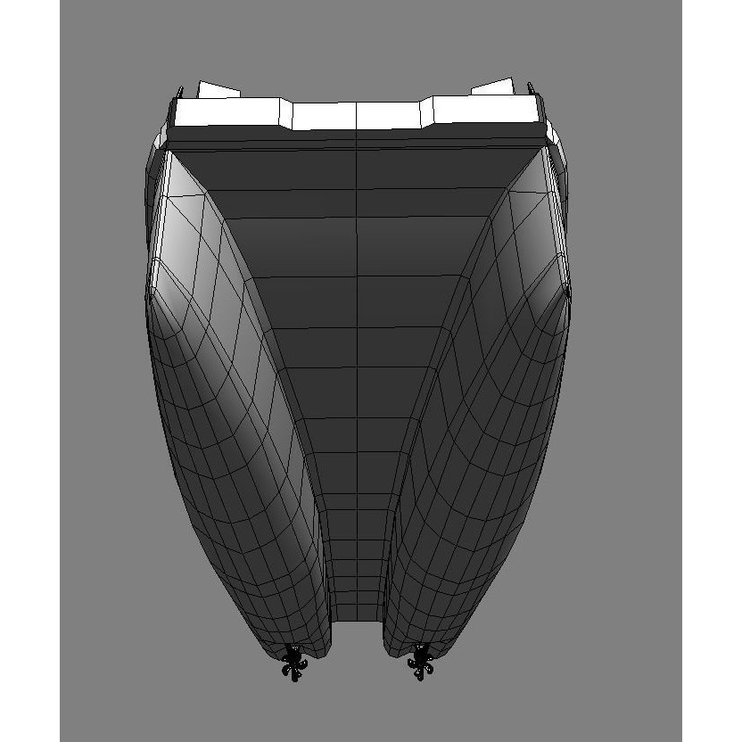 Offshore Supply Ship 3D Model – Low Poly Marine Vessel, FBX, Unity - View 8