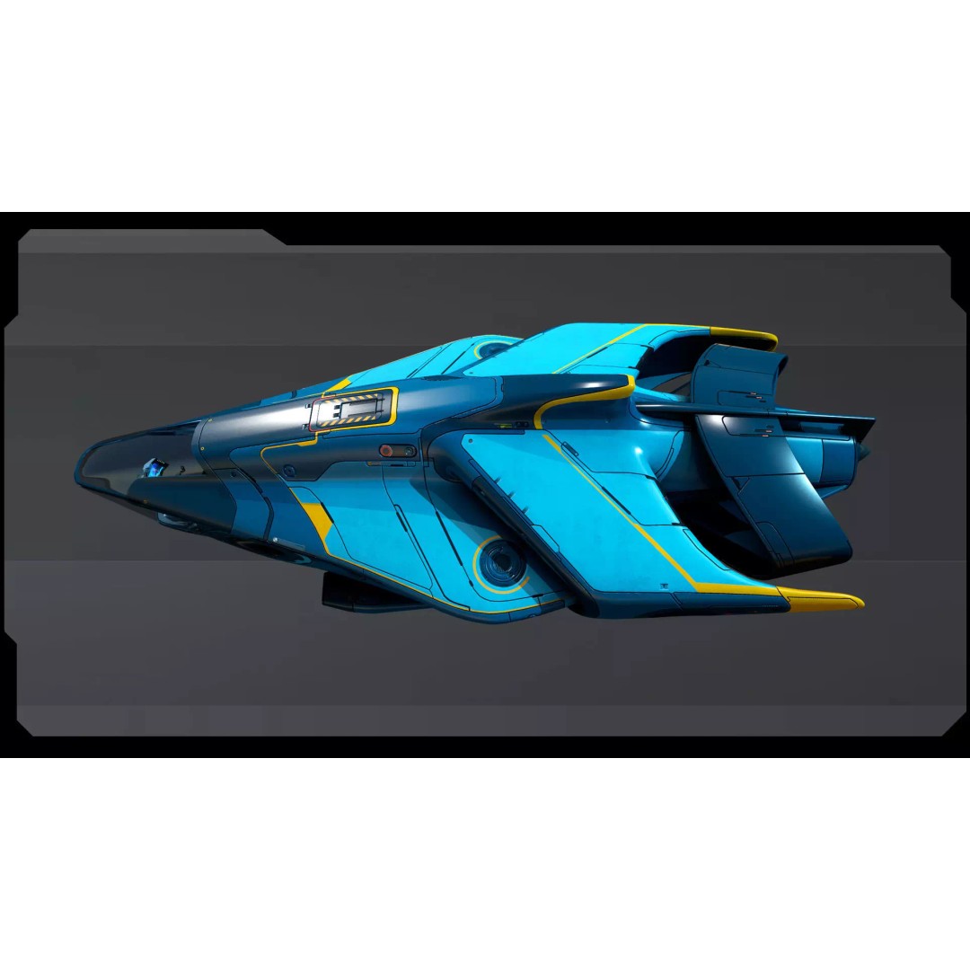 SF Ocean Explorer 3D Model – Low Poly Space Vehicle, FBX & OBJ Formats - View 11