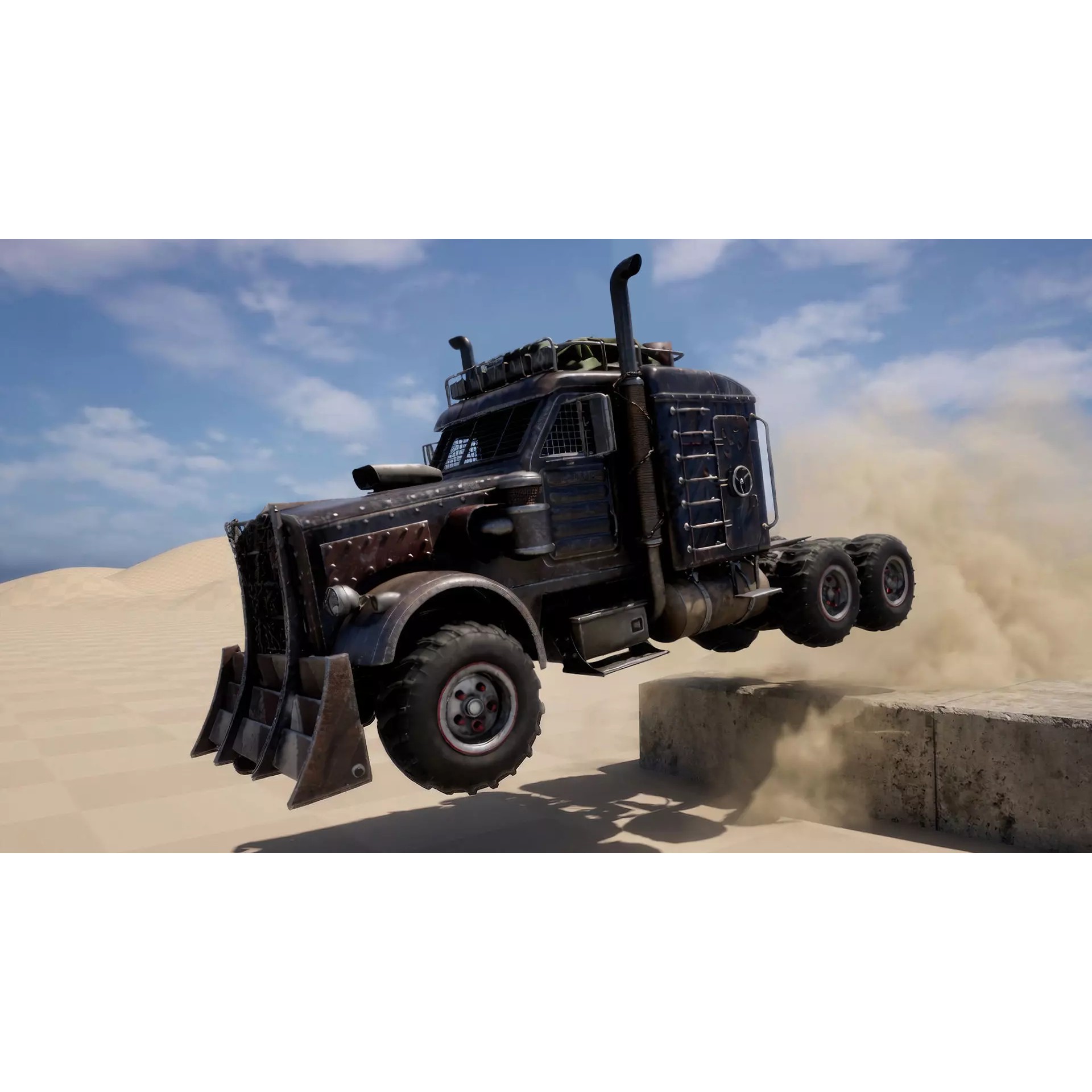 Post-Apocalyptic Vehicles Pack - Low-Poly Game-Ready 3D Model - View 35