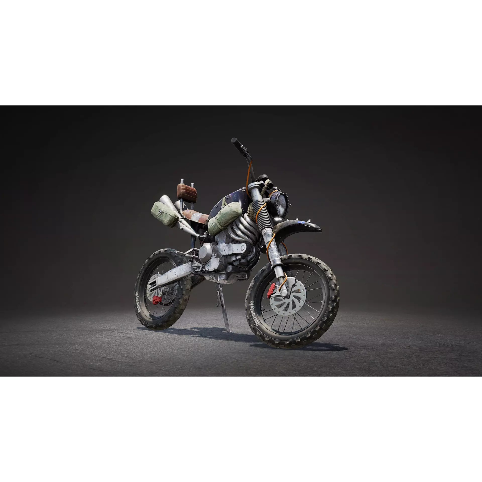 Post-Apocalyptic Vehicles Pack - Low-Poly Game-Ready 3D Model - View 42