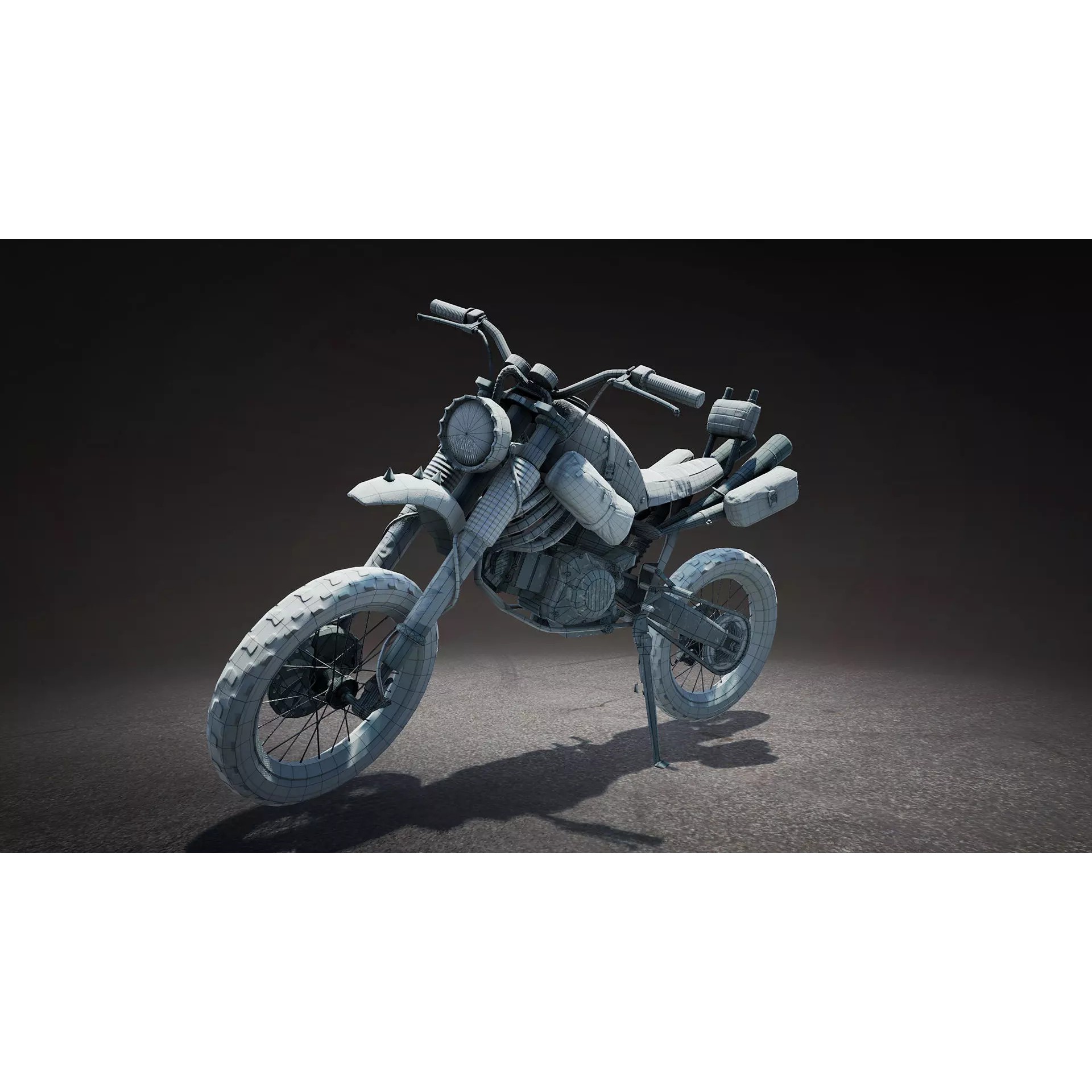 Post-Apocalyptic Vehicles Pack - Low-Poly Game-Ready 3D Model - View 43