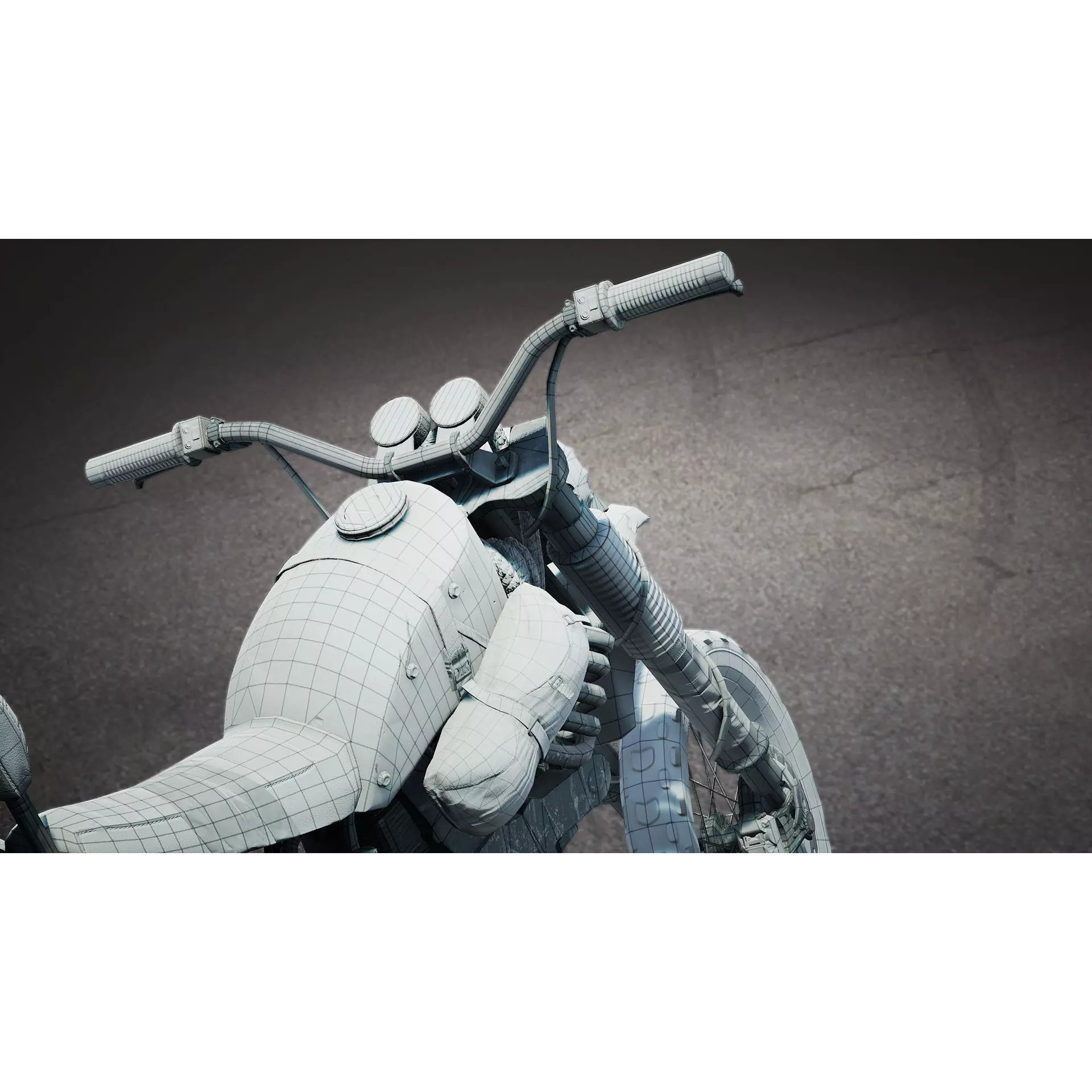 Post-Apocalyptic Vehicles Pack - Low-Poly Game-Ready 3D Model - View 46