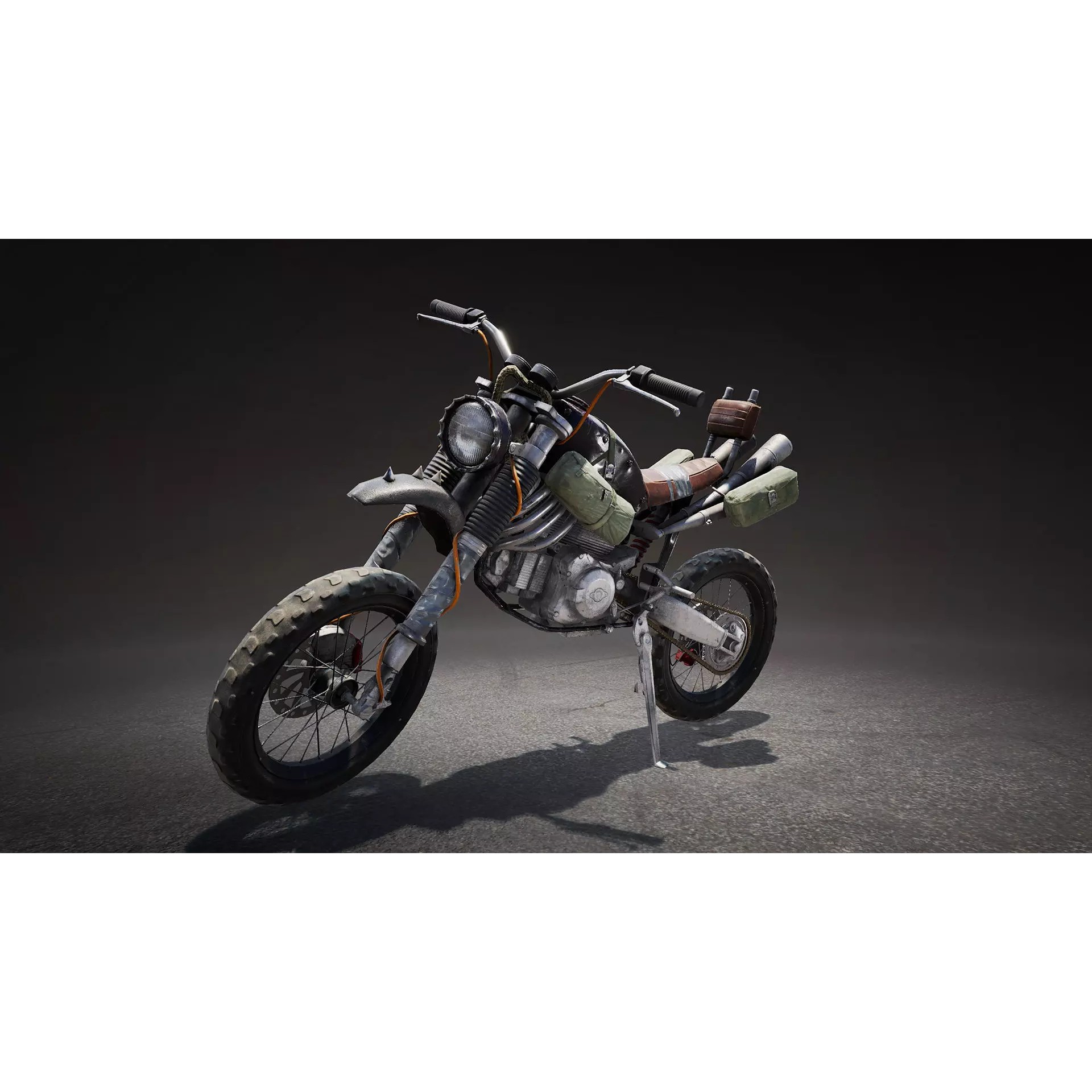 Post-Apocalyptic Vehicles Pack - Low-Poly Game-Ready 3D Model - View 48