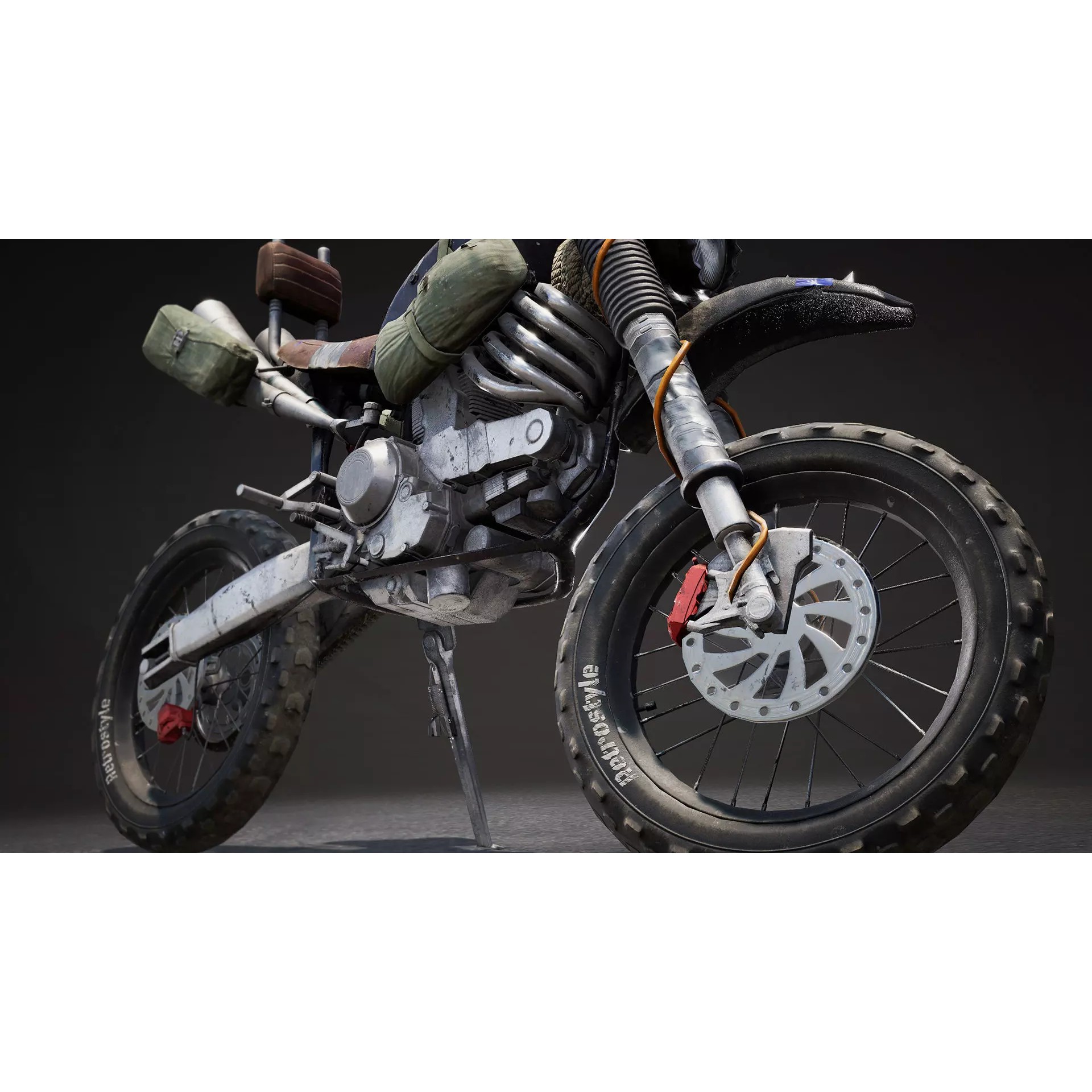 Post-Apocalyptic Vehicles Pack - Low-Poly Game-Ready 3D Model - View 49