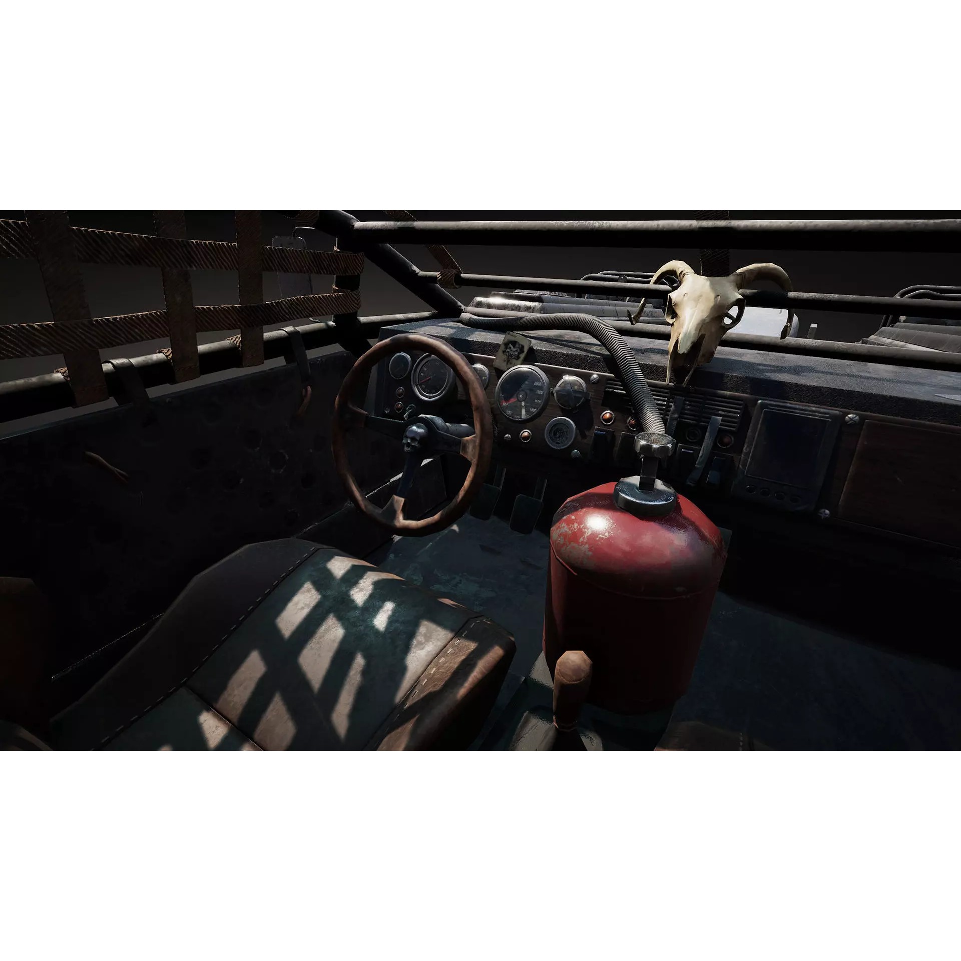 Post-Apocalyptic Vehicles Pack - Low-Poly Game-Ready 3D Model - View 59