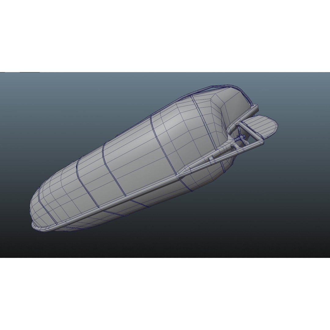 Jungle River Cruise Boat 3D Model – PBR Game-Ready Asset, FBX & OBJ - View 14