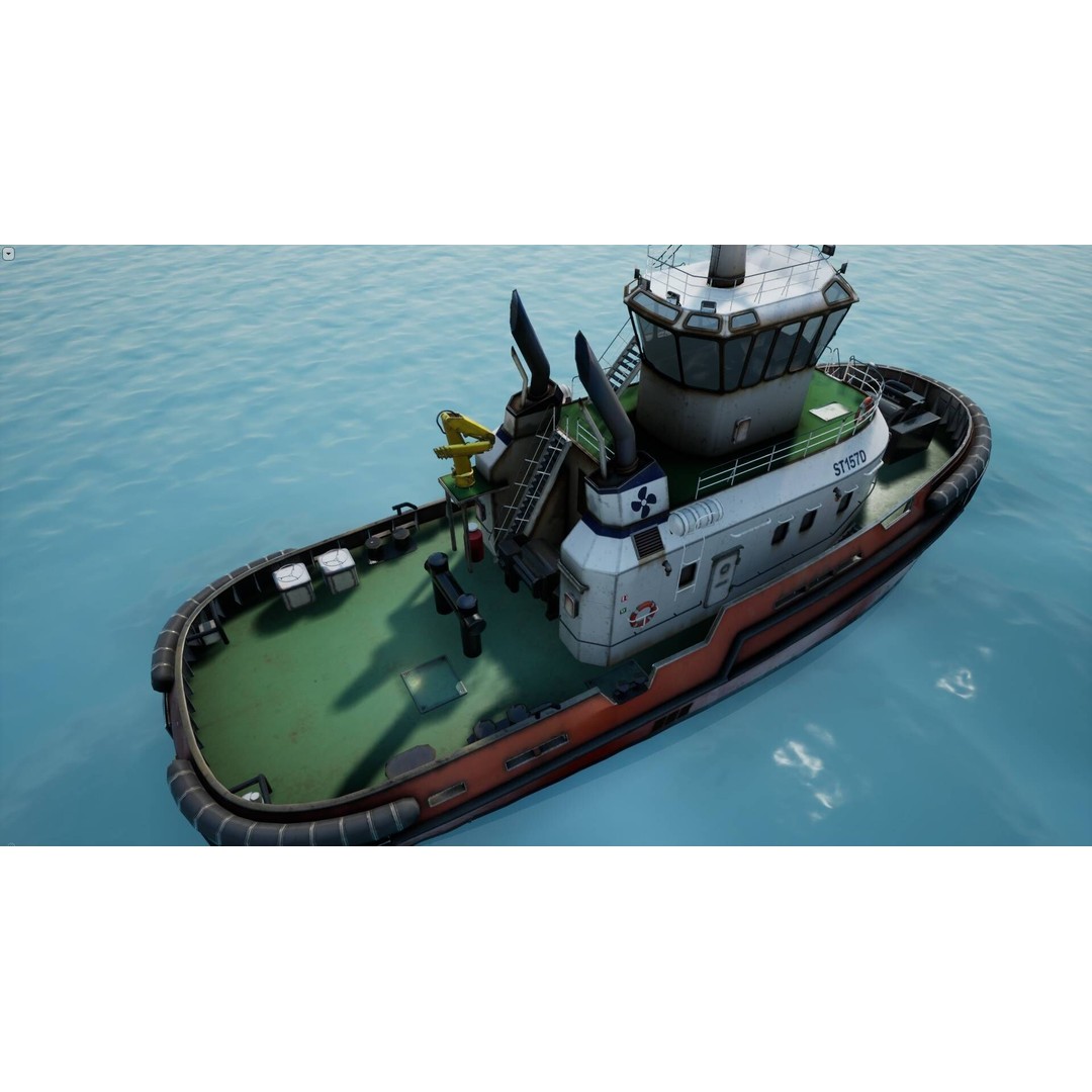 Ship 3D Model – Low Poly Nautical Game Asset, FBX & OBJ - View 52