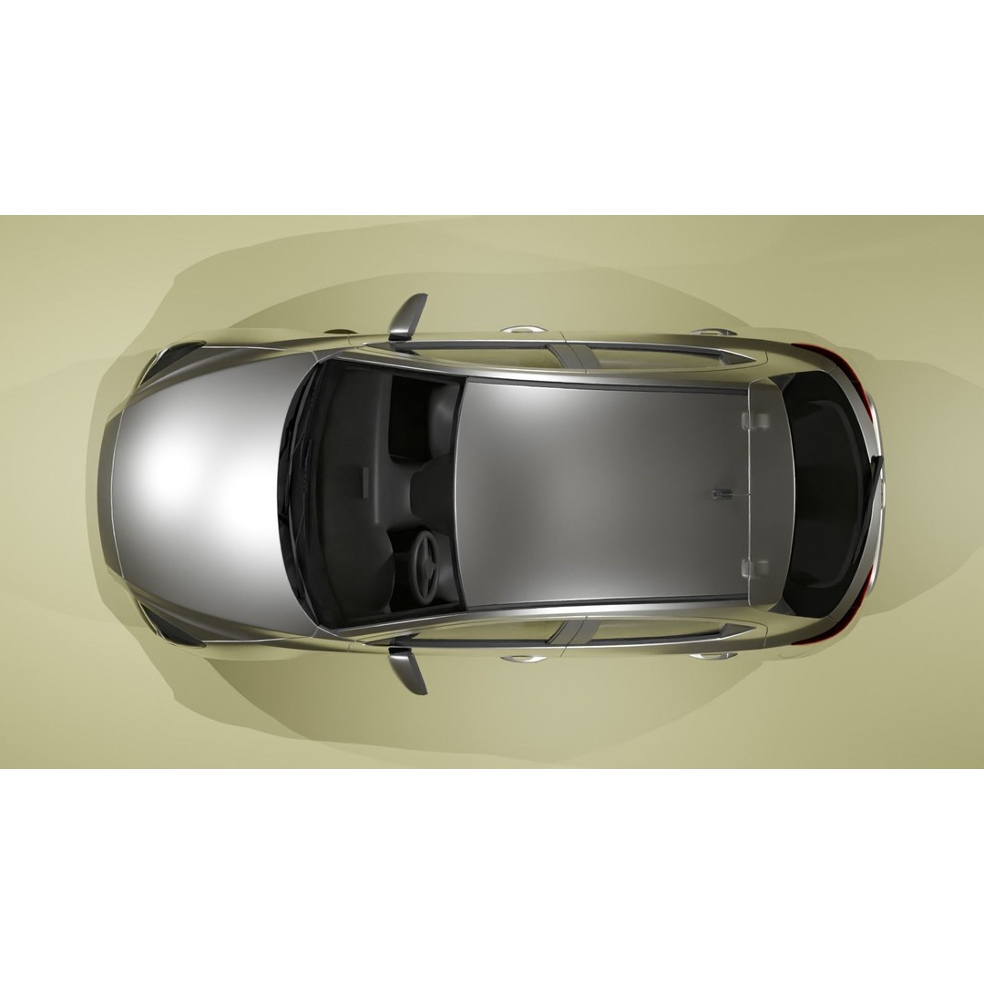 Mazda 2 3D Model – Low Poly Game Asset, Blender, FBX, OBJ - View 6