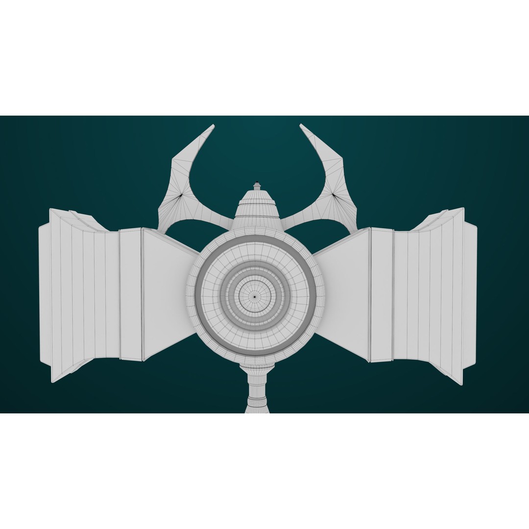 Sci Fi Battle Hammer 3D Model – Low Poly PBR Game Asset, FBX - View 28