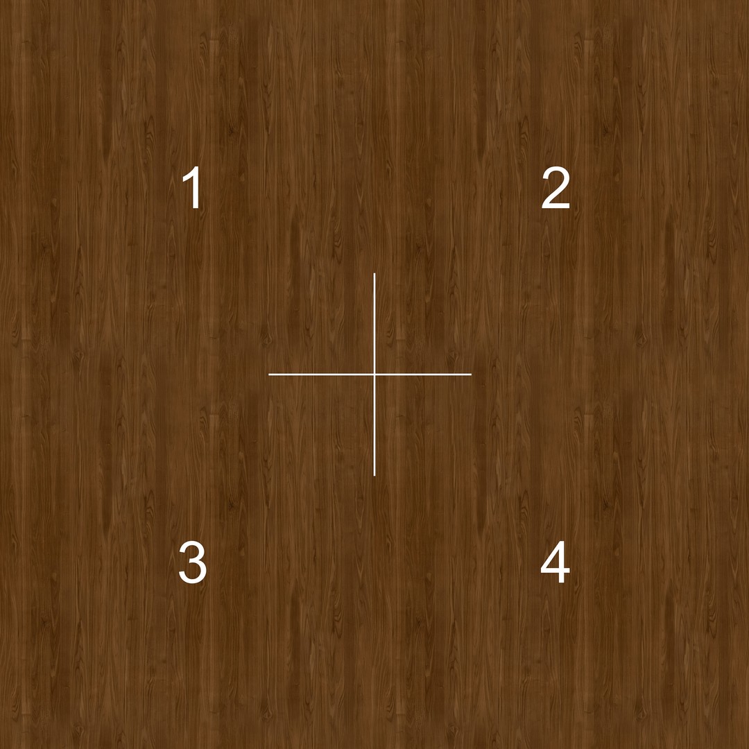 Walnut Wood Material 3D Model – Seamless PBR Textures, FBX, OBJ - View 8