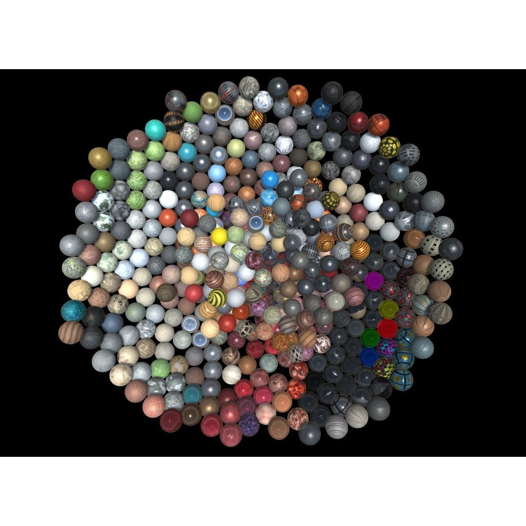 PBR Material Bundle 3D Model – 445 Textures, Seamless & Tileable - View 4