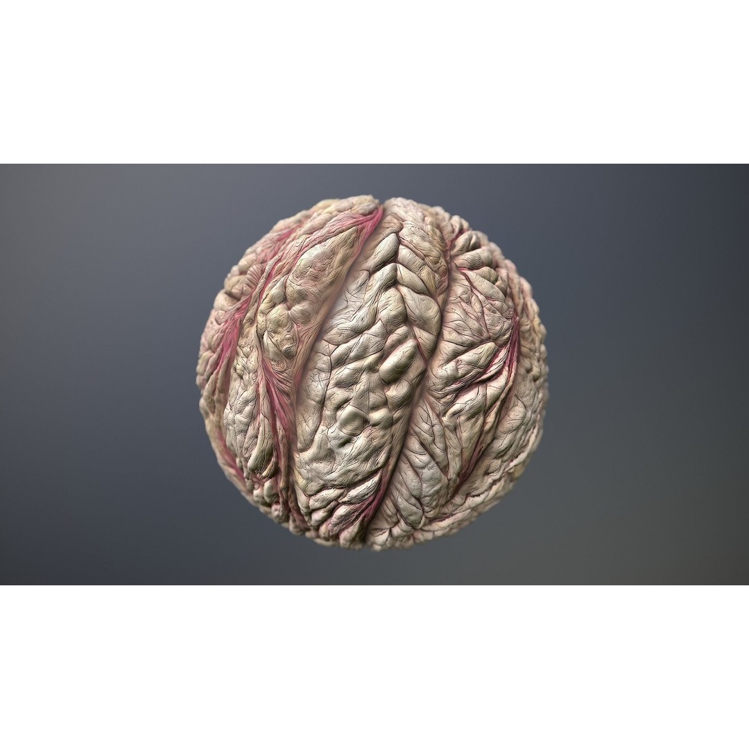 Monster Skin 3D Model – PBR Seamless Texture Pack for Games - View 10