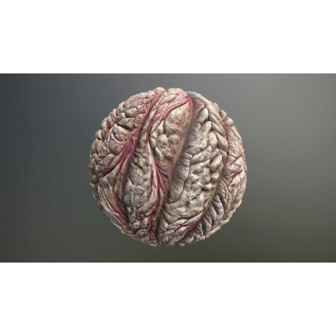 Monster Skin 3D Model – PBR Seamless Texture Pack for Games - View 13