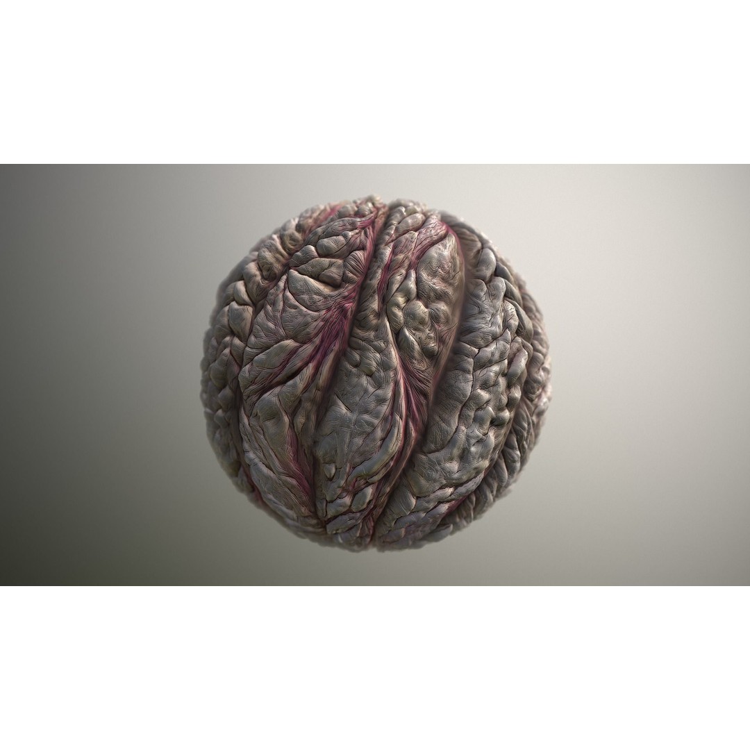 Monster Skin 3D Model – PBR Seamless Texture Pack for Games - View 17