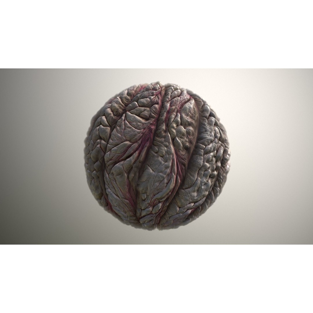 Monster Skin 3D Model – PBR Seamless Texture Pack for Games - View 18