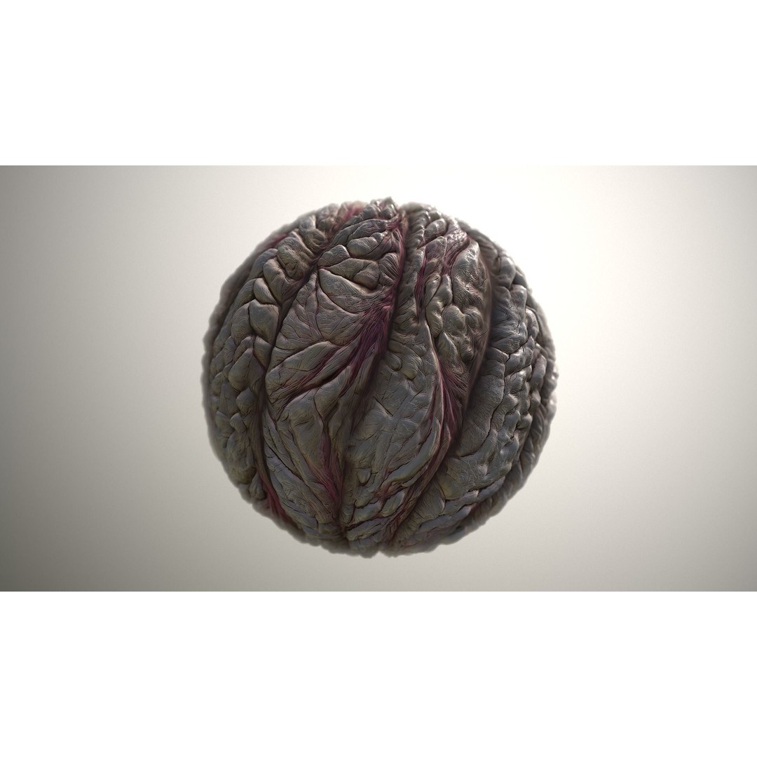 Monster Skin 3D Model – PBR Seamless Texture Pack for Games - View 19