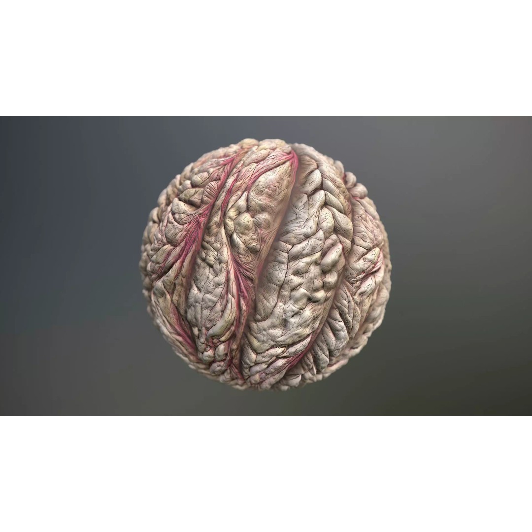 Monster Skin 3D Model – PBR Seamless Texture Pack for Games - View 2
