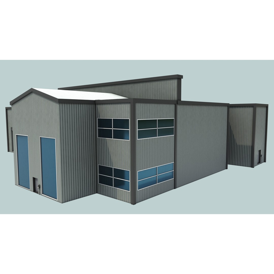 Garage Interior 3D Model – Low Poly PBR Asset for Unity and UE - View 21