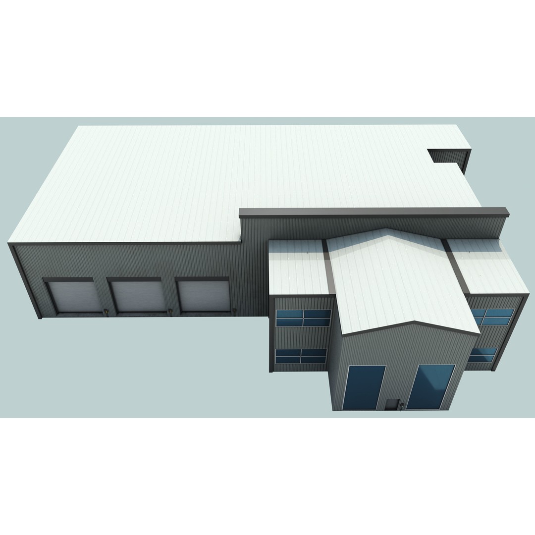 Garage Interior 3D Model – Low Poly PBR Asset for Unity and UE - View 24