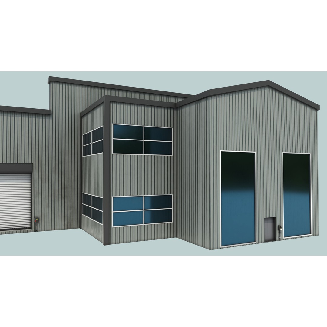 Garage Interior 3D Model – Low Poly PBR Asset for Unity and UE - View 26