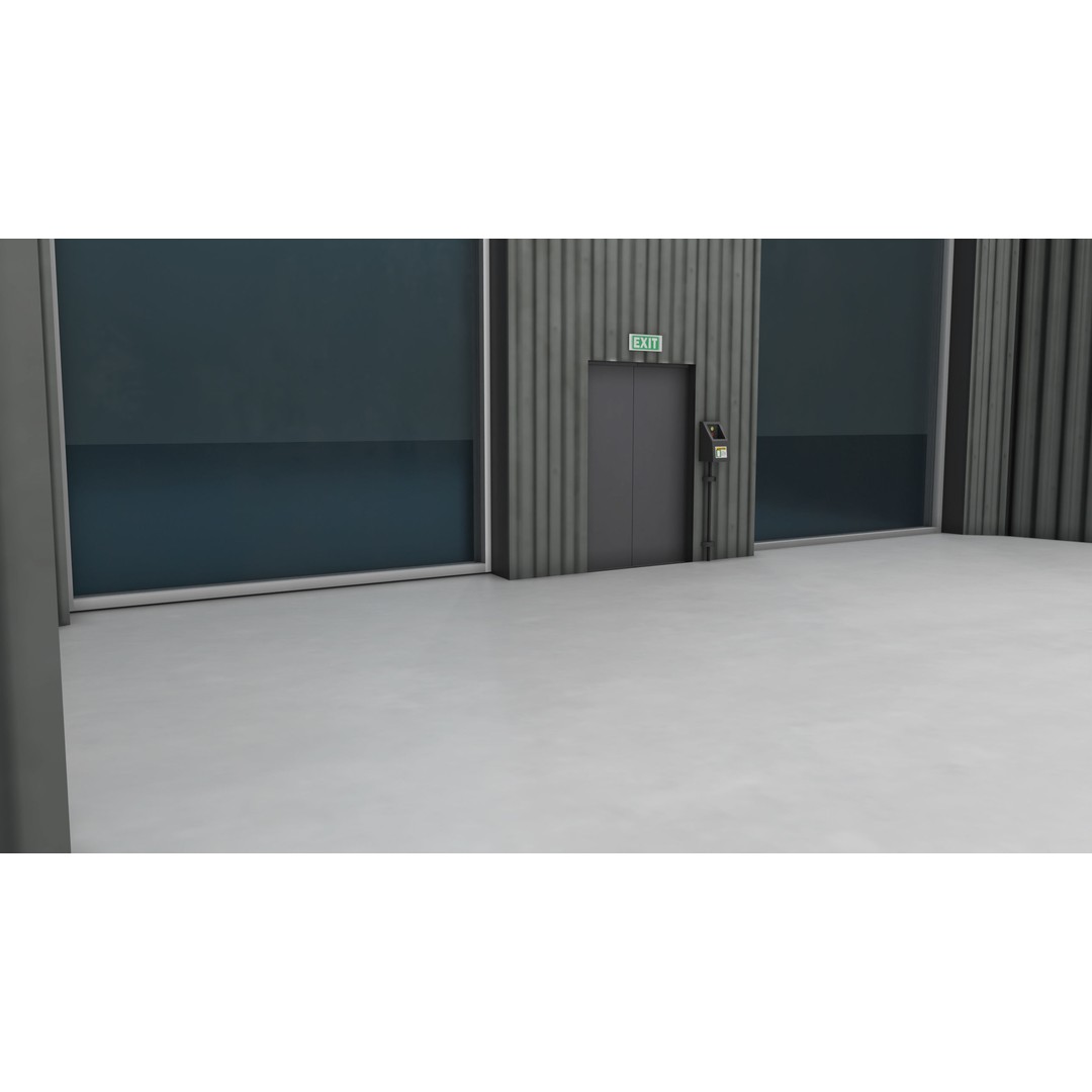 Garage Interior 3D Model – Low Poly PBR Asset for Unity and UE - View 31