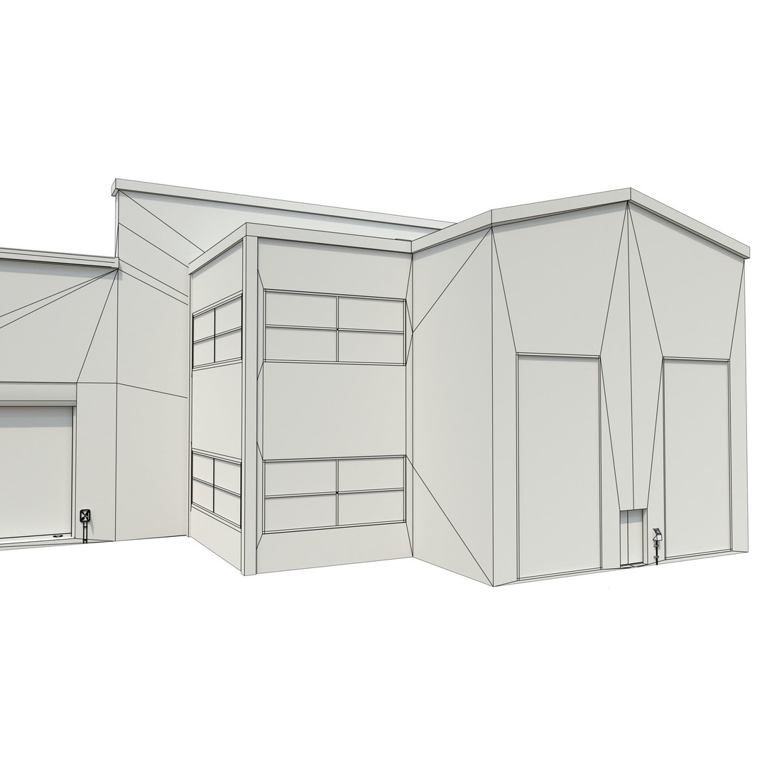 Garage Interior 3D Model – Low Poly PBR Asset for Unity and UE - View 56
