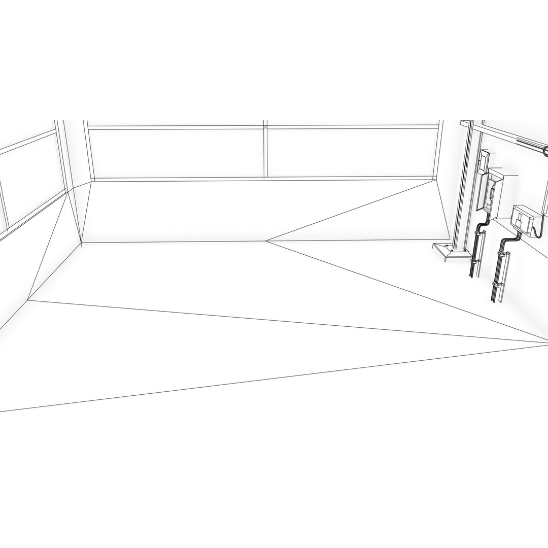 Garage Interior 3D Model – Low Poly PBR Asset for Unity and UE - View 57