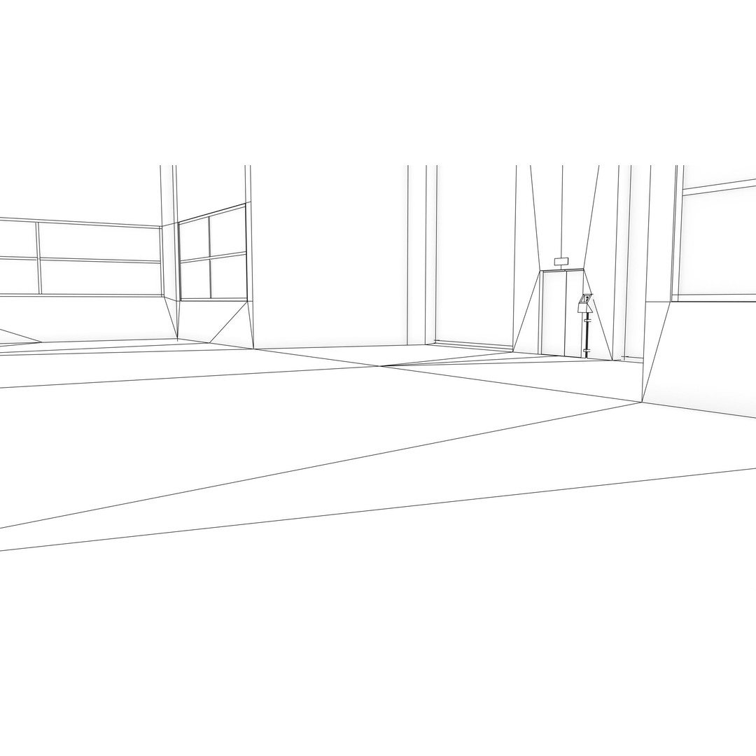 Garage Interior 3D Model – Low Poly PBR Asset for Unity and UE - View 58