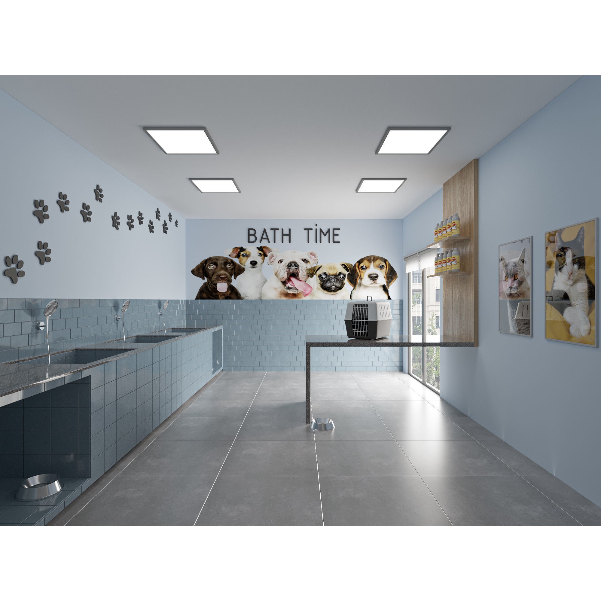 Veterinary Clinic - Game-Ready 3D Model - View 7
