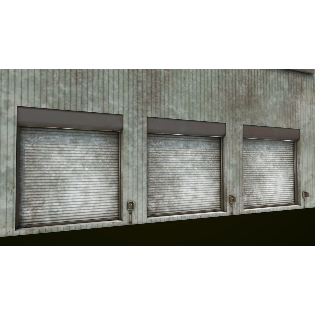 Old Dirty Workshop 3D Model – Low Poly PBR Asset for Unity, UE - View 12