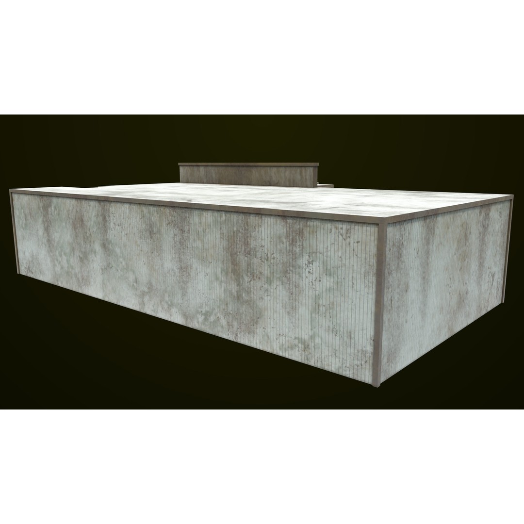 Old Dirty Workshop 3D Model – Low Poly PBR Asset for Unity, UE - View 27