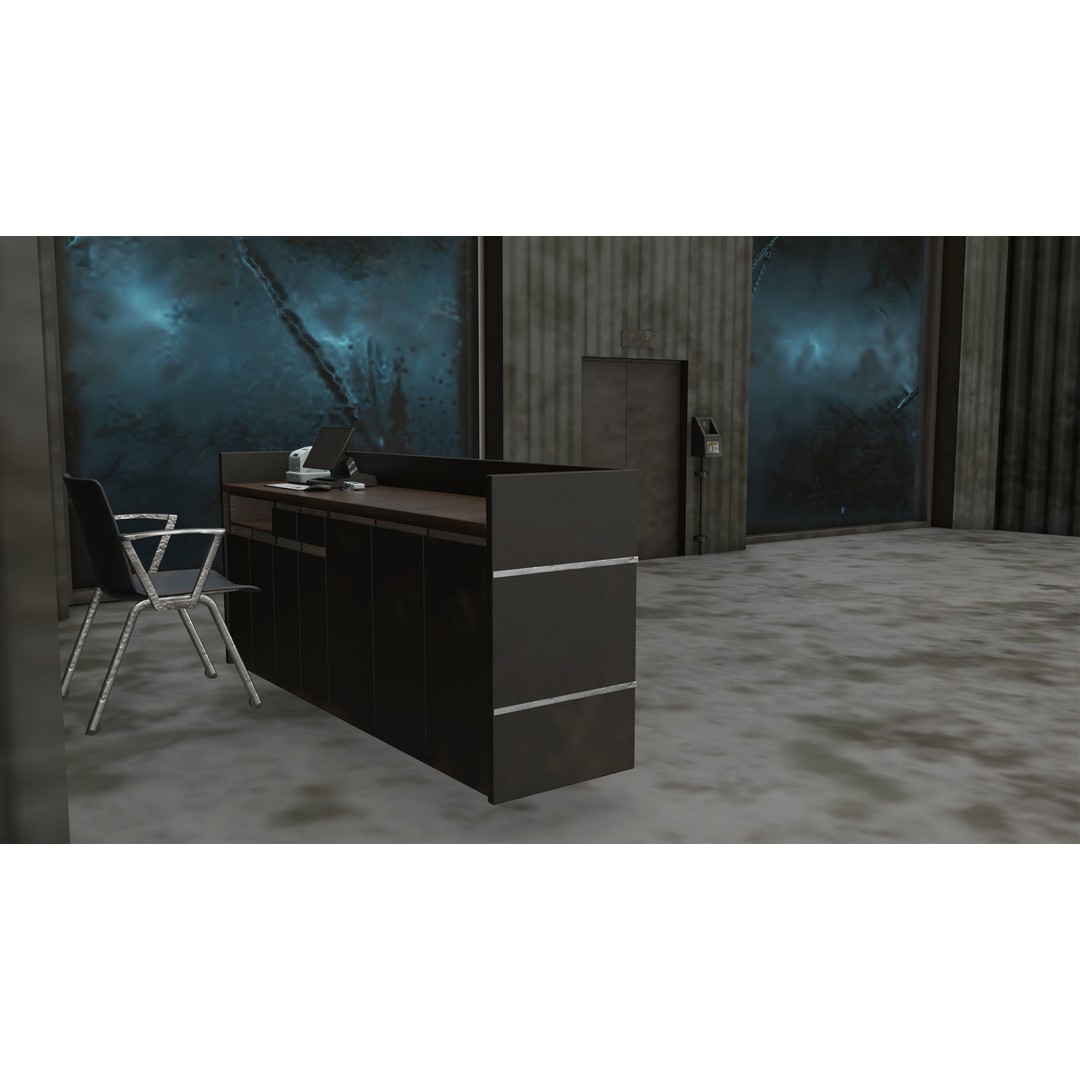 Old Dirty Workshop 3D Model – Low Poly PBR Asset for Unity, UE - View 34