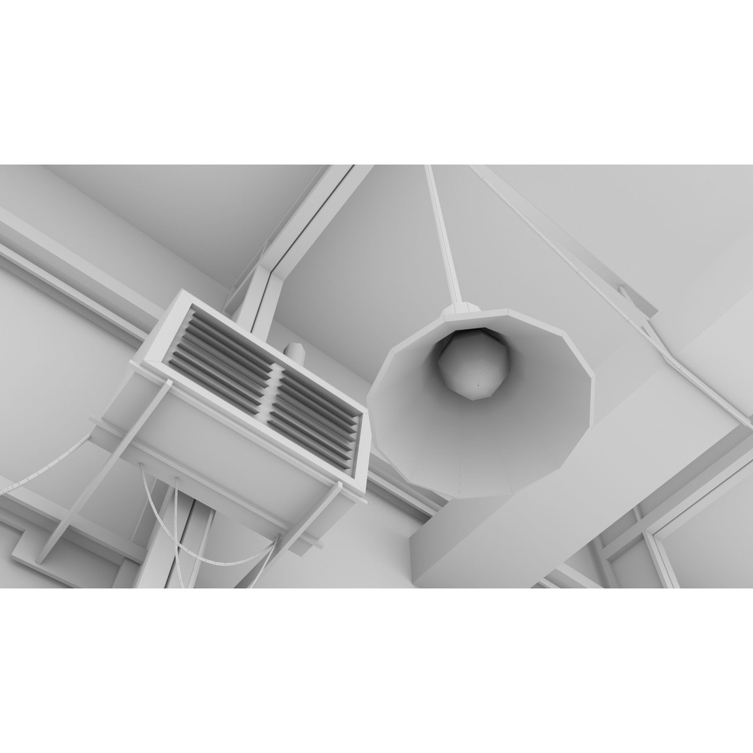 Old Dirty Workshop 3D Model – Low Poly PBR Asset for Unity, UE - View 54