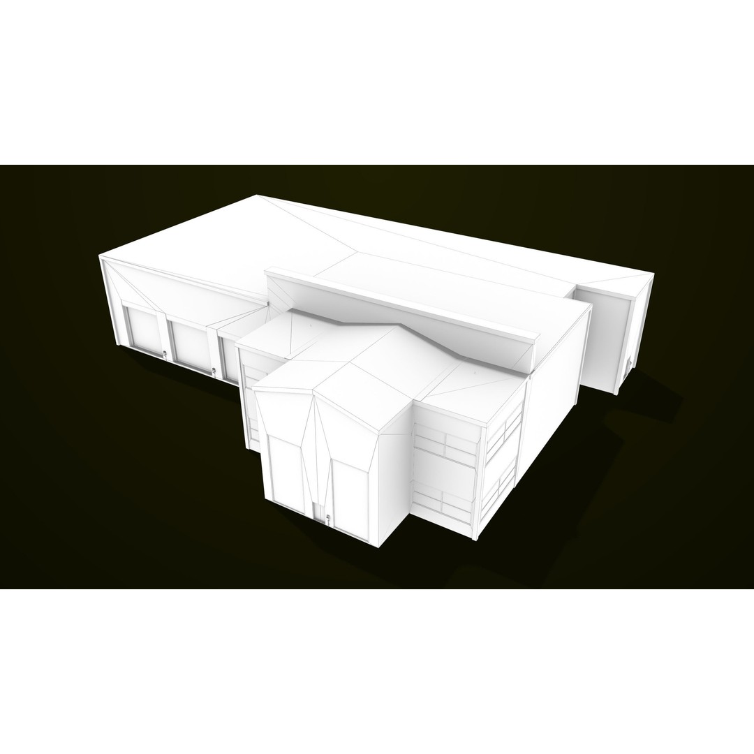 Old Dirty Workshop 3D Model – Low Poly PBR Asset for Unity, UE - View 62