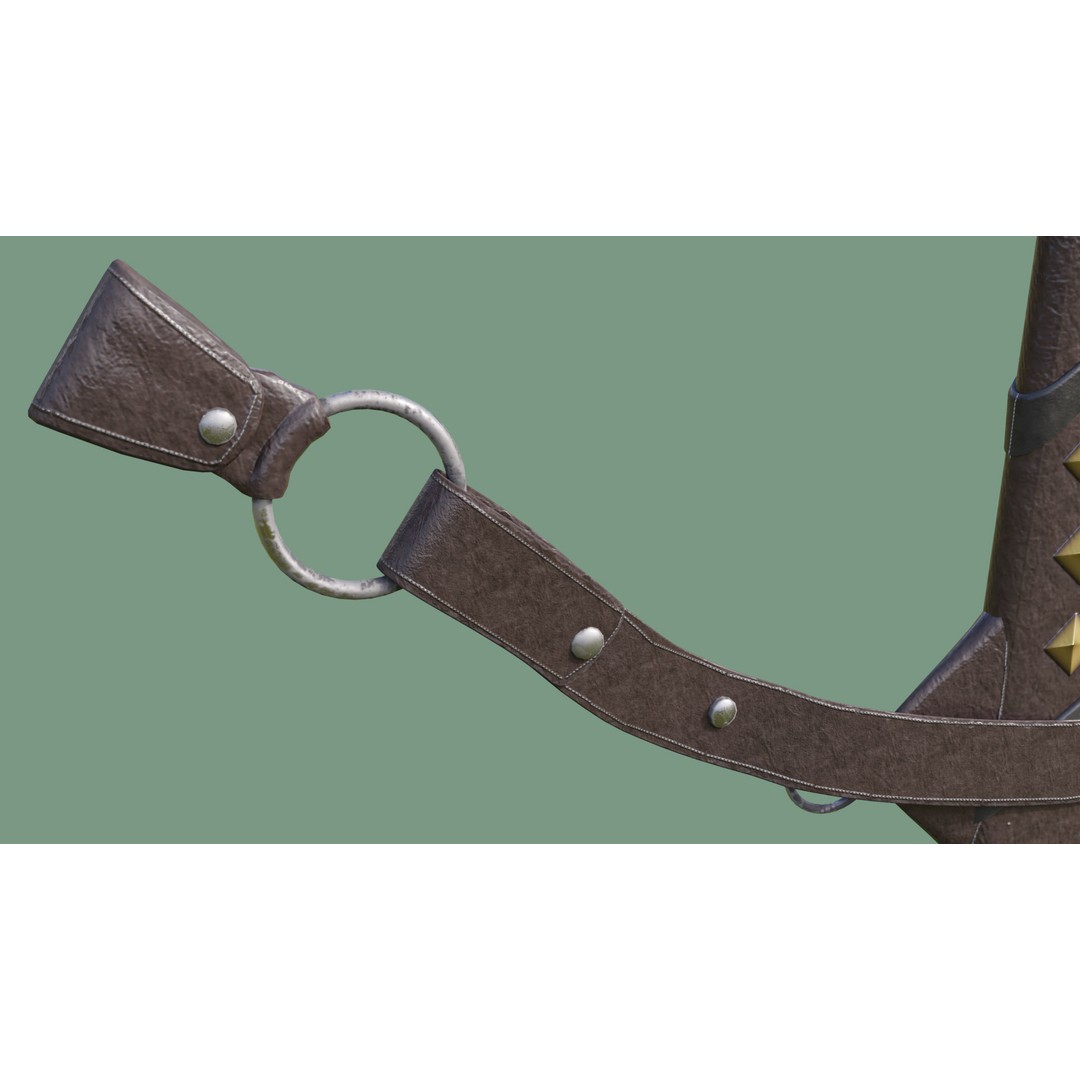 Fantasy Sword 3D Model – Low Poly Game-Ready Asset for Unity & UE - View 18