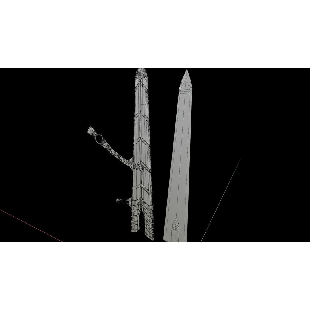 Fantasy Sword 3D Model – Low Poly Game-Ready Asset for Unity & UE - View 30