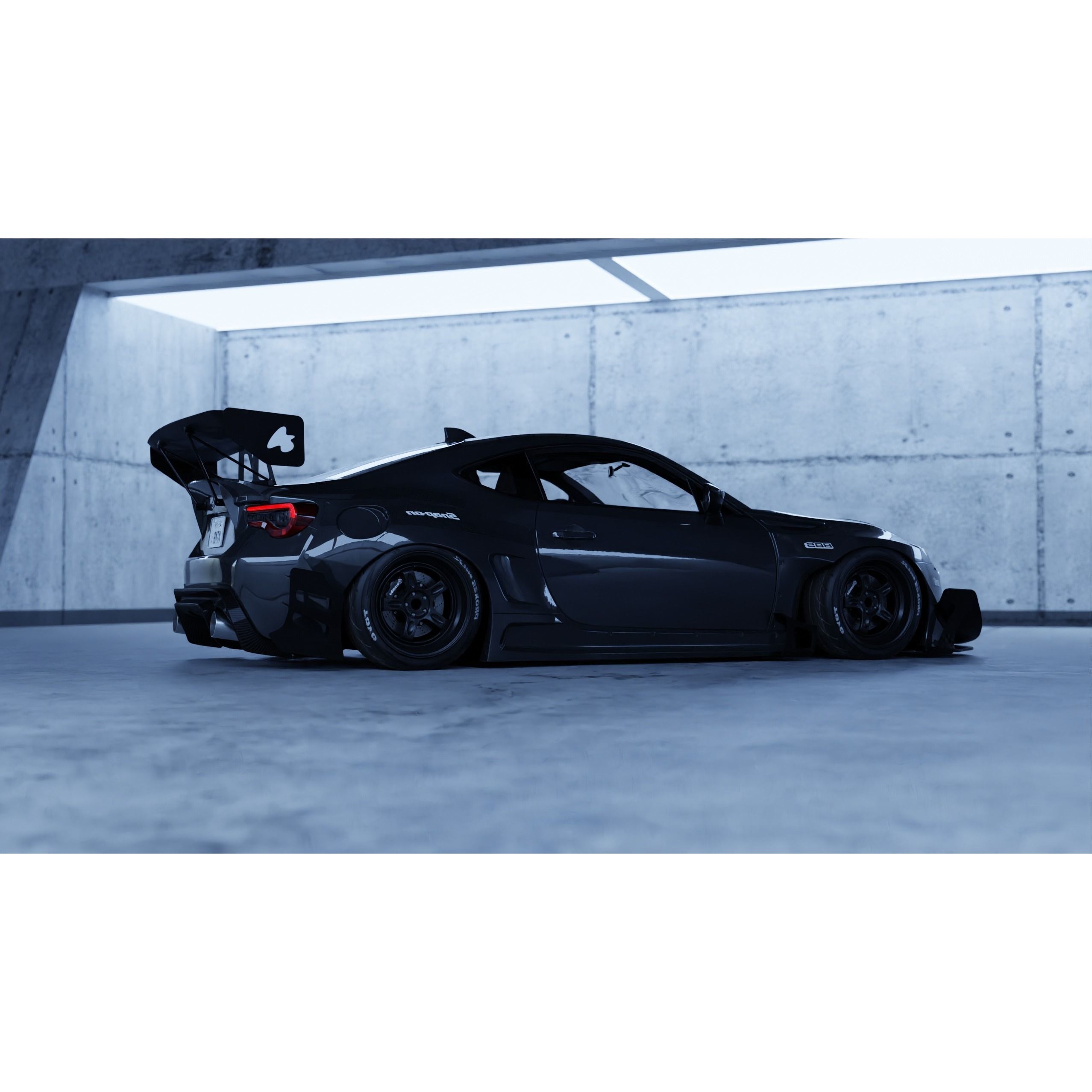 Car Lighting Scene - Game-Ready 3D Model - View 12