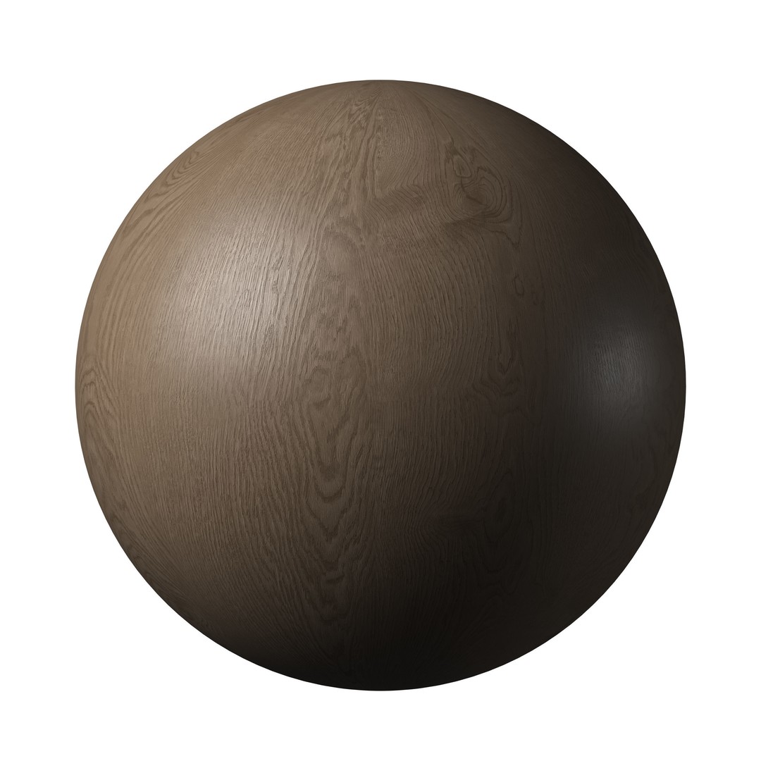 Oak Wood Materials 3D Model – PBR Textures, High-Resolution Formats - View 4
