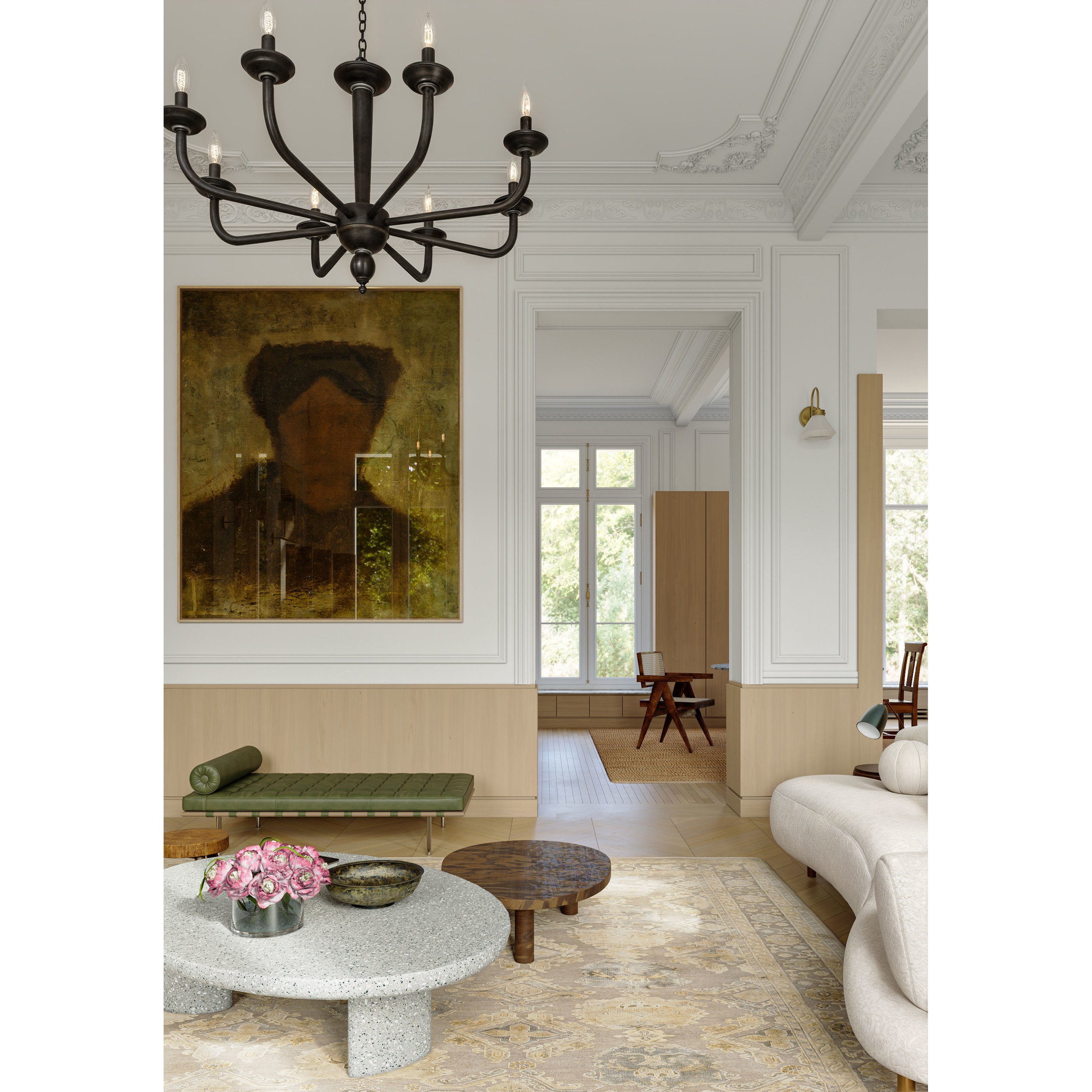 Living Room - Fully Textured 3D Model - View 10