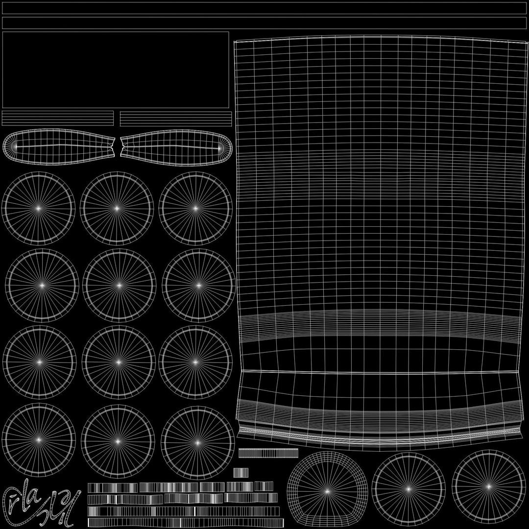 Cosmetic Kit 3D Model – Low Poly Beauty Asset with Bag, FBX - View 20
