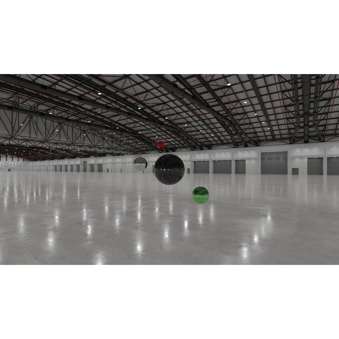 HDRI Exhibition Hall Interior 3D Model – High Resolution Textures, EXR & HDR - View 10