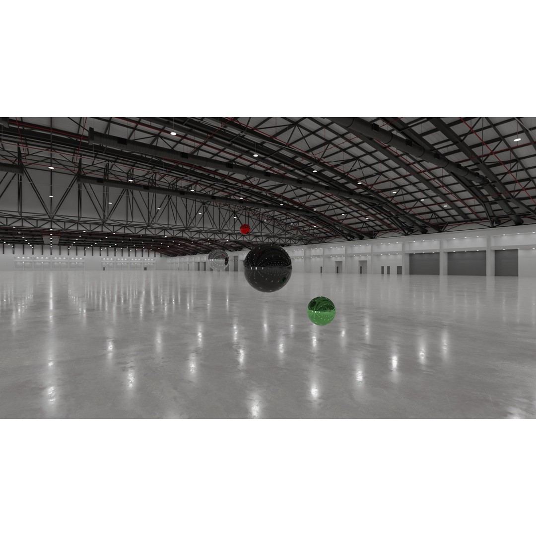 HDRI Exhibition Hall Interior 3D Model – High Resolution Textures, EXR & HDR - View 11