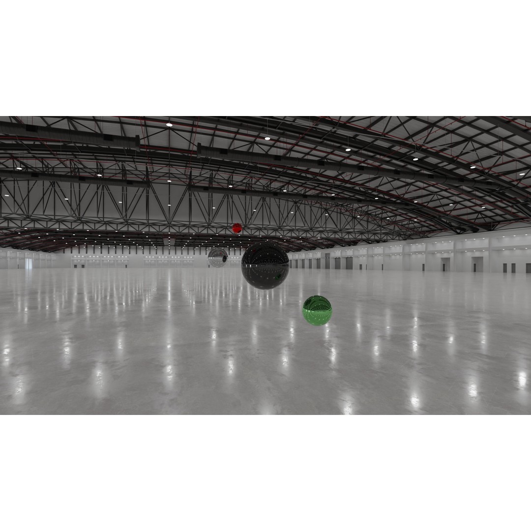HDRI Exhibition Hall Interior 3D Model – High Resolution Textures, EXR & HDR - View 12