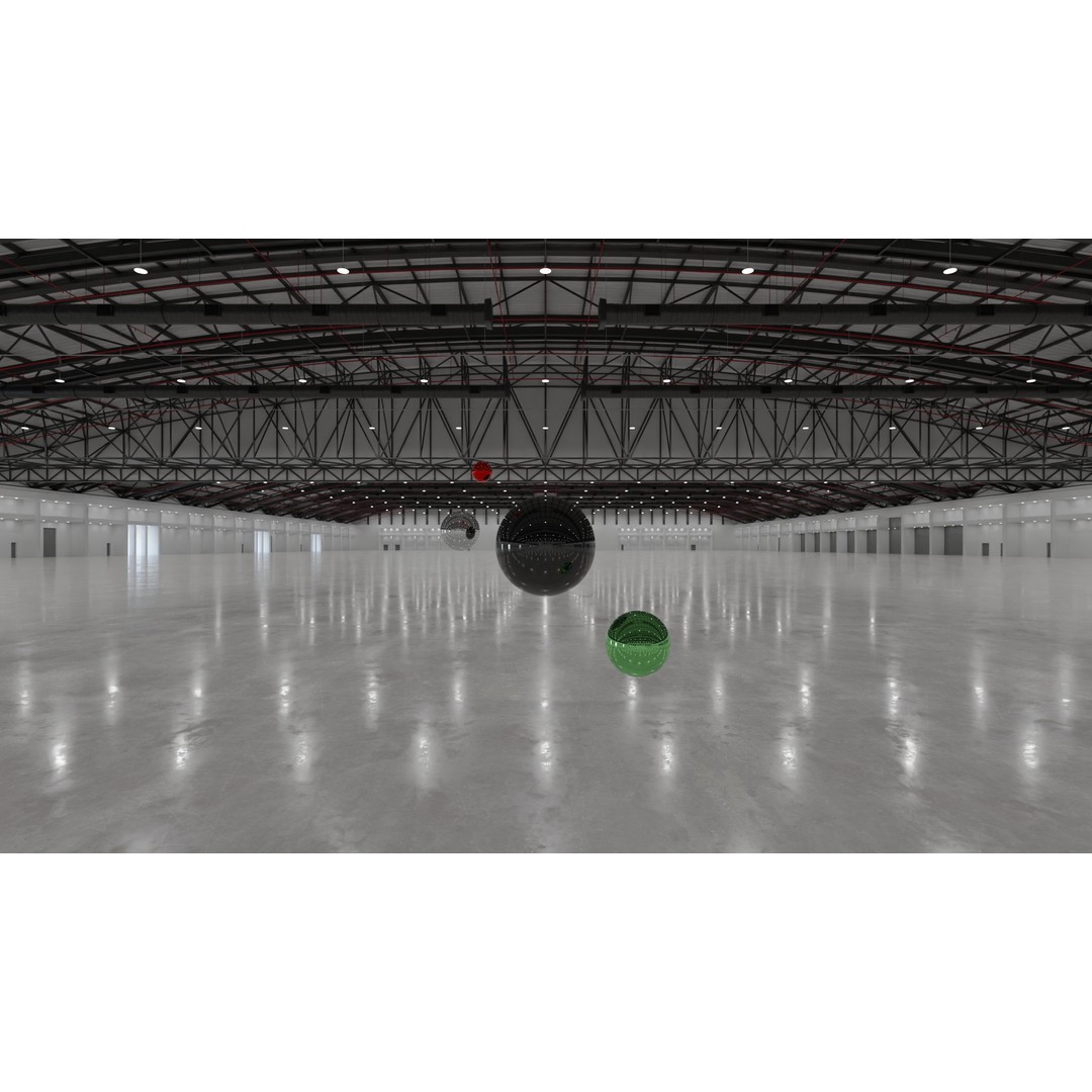 HDRI Exhibition Hall Interior 3D Model – High Resolution Textures, EXR & HDR - View 13